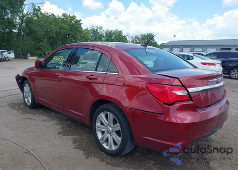 2013 Chrysler 200 Touring from USA, damaged, VIN 1C3CCBBB6DN549374